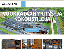 Tablet Screenshot of iilaakso.fi